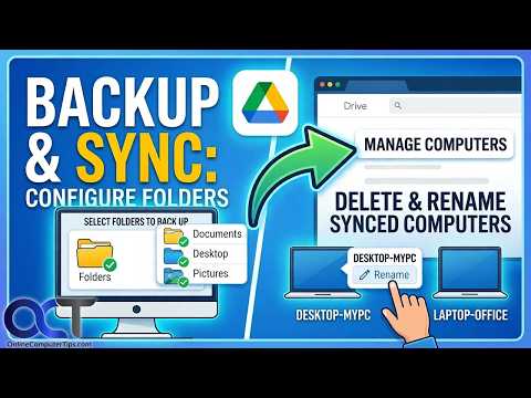 Google Drive Client: Add Local Folders to Sync & Manage Your Computer List