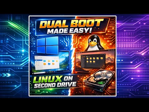 How to Dual Boot Windows and Install Linux on a Secondary Hard Drive