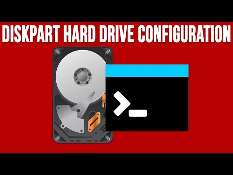 How to Configure a New Hard Drive Using the Windows DiskPart Command