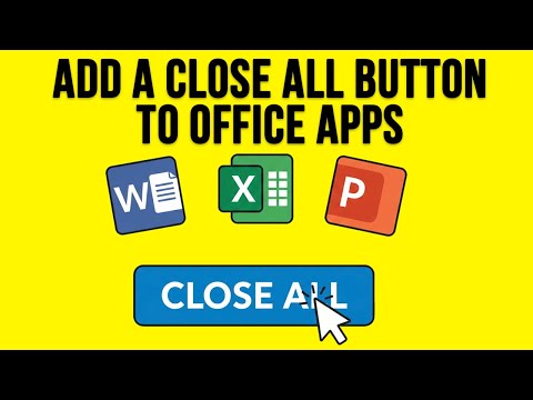 Show the Close Document X Button in Word - Online Computer Tips