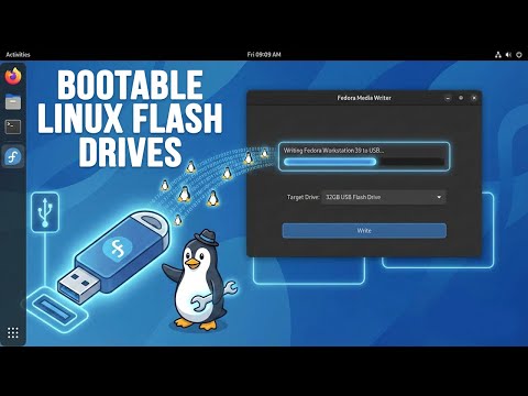Create Bootable Linux Flash Drives in Linux with Fedora Media Writer