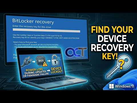 Locked Out by BitLocker? Find Your Recovery Key FAST!