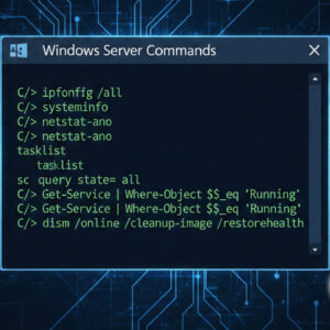 Common Windows Server Commands