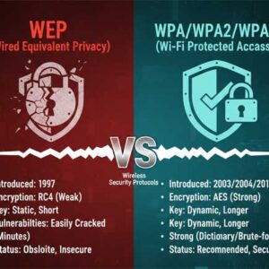 WEP vs. WPA Wireless Security