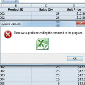 Microsoft Excel program error