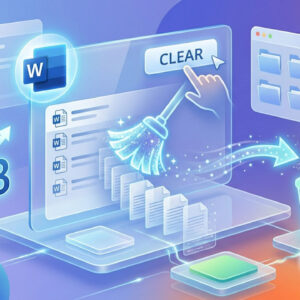 Clear Word recent document list