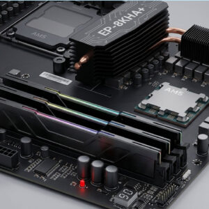 RAM installed on motherboard