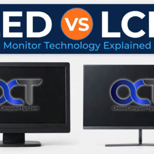 LCD vs. LED computer monitors