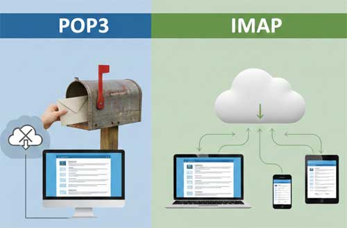 The Differences Between POP3 and IMAP E-mail