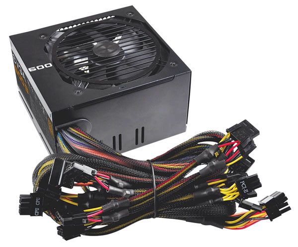 PC power supply and cables
