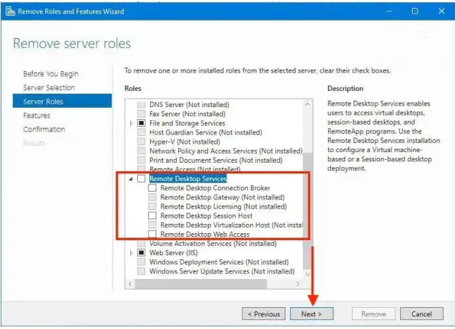 Windows Server Roles
