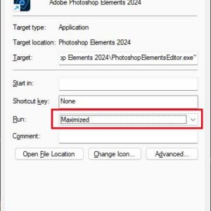 Making Your Programs Open Maximized (Full Screen) By Default