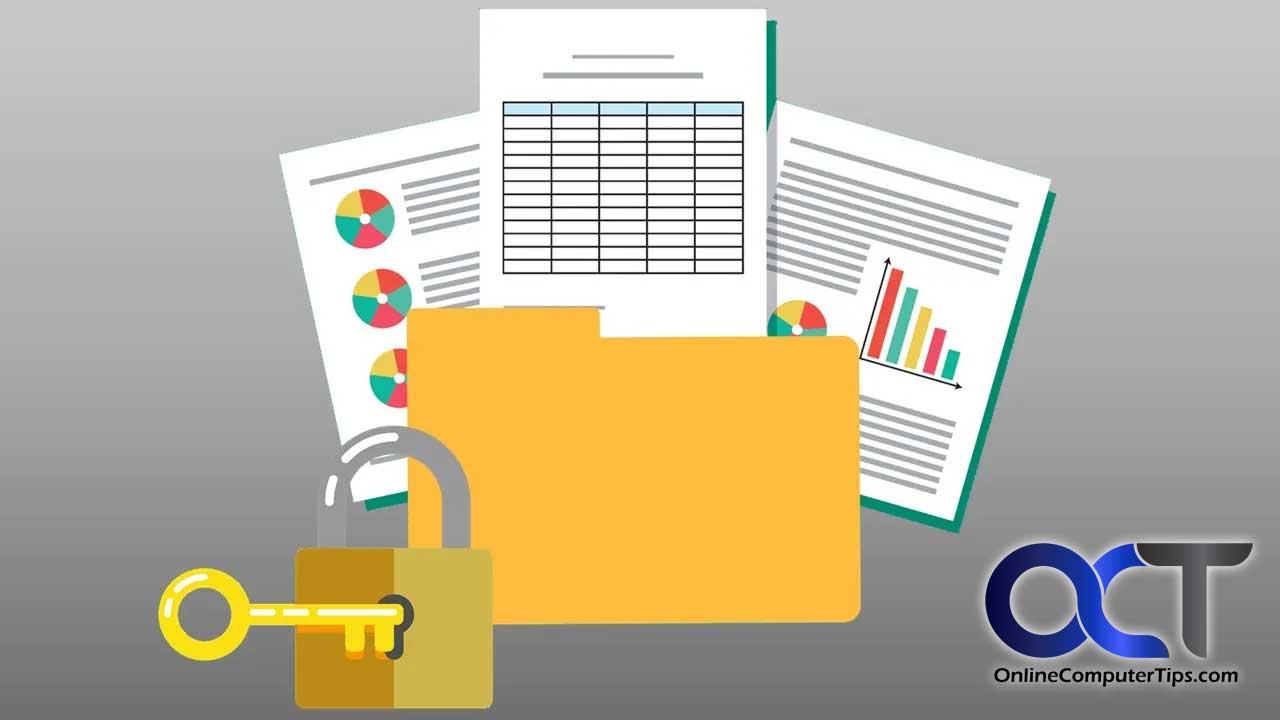 Document Protection Officeworks Password Protecting your Office Documents - Online Computer Tips