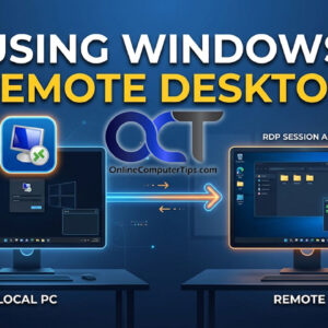 Connect to a remote computer with Remote Desktop