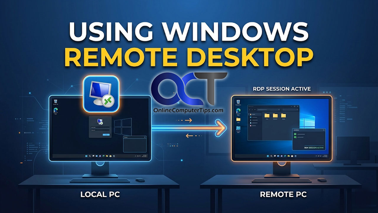 How to Use Windows Remote Desktop Connection (Windows 10 & 11) - Online ...
