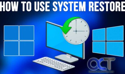 Using Windows System Restore