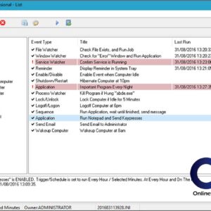System Scheduler for Windows