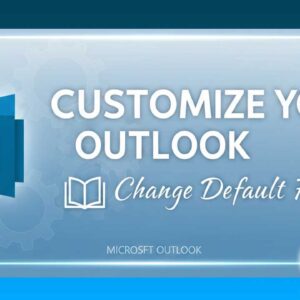 Change the default font used with Microsoft Outlook