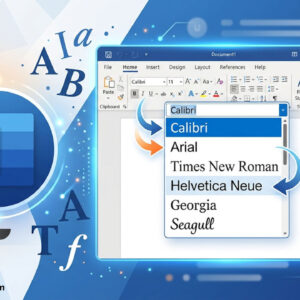 Microsoft Word default font