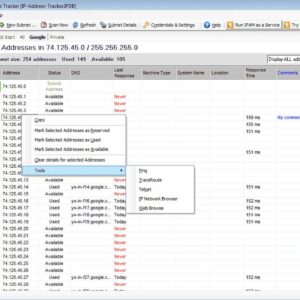IP Address Tracking software