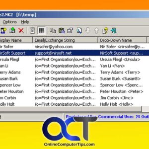 N2kView Outlook contact software