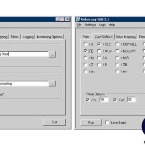 RoboCopy GUI File Replication Utility