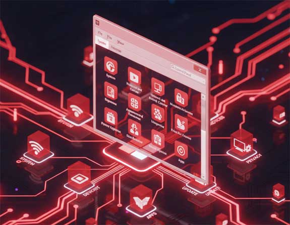 Windows Control Panel Options