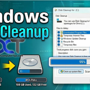 Windows Disk Cleanup tool