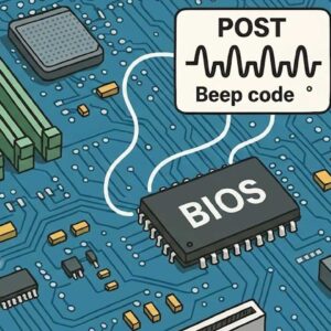 Motherboard error beep code