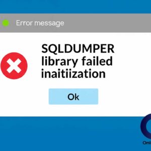 SQLDUMPER Library Failed Initialization Error Message
