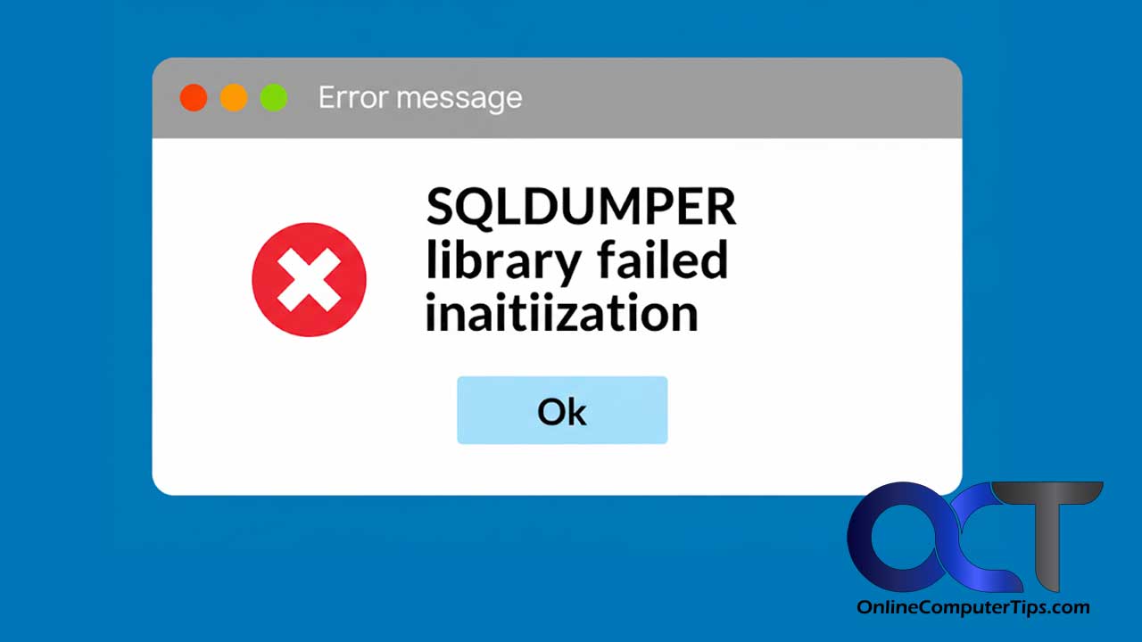 SQLDUMPER Library Failed Initialization Error Message - Online Computer ...