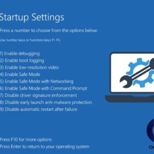 Booting Up in Safe Mode to Troubleshoot