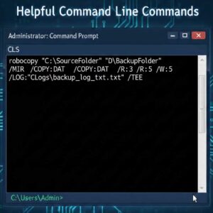 Helpful Command Line Commands