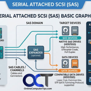 Serial Attached SCSI diagram