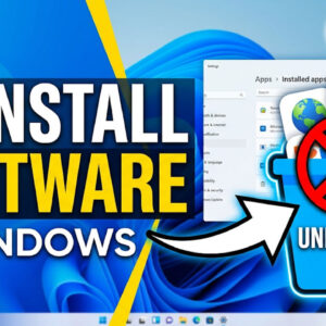 Uninstall software