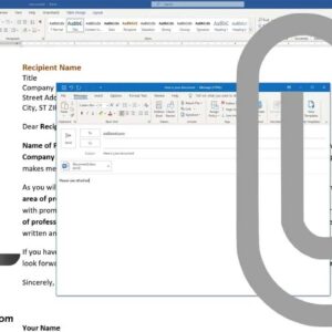 Office send to email shortcut