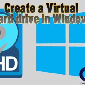 Creating a virtual hard drive (VHD) in Windows