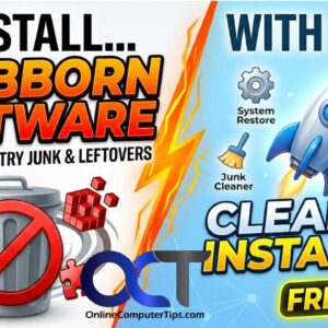 Uninstall software with Revo Uninstaller