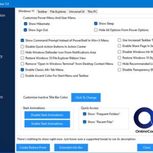 Ultimate Windows Tweaker for Windows