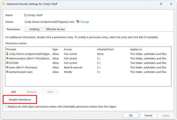 How to Secure a Folder in Windows (NTFS Permissions) - Online Computer Tips