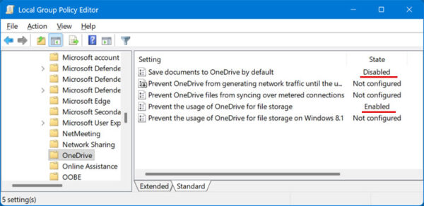 One Drive Rsop View Active Windows Policies Using RSOP and GPResult