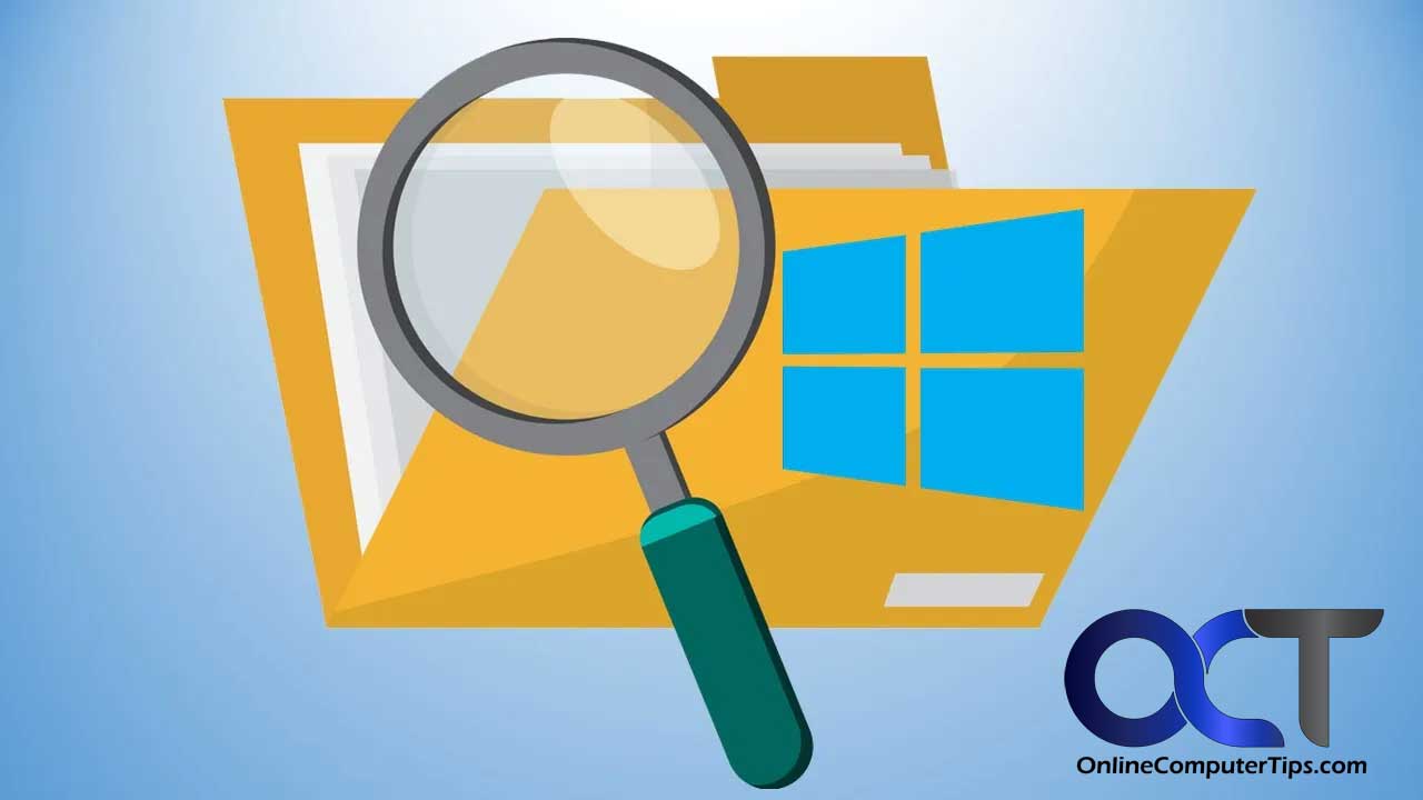 Find Computers File Searching for Files and Folders in Windows - Online Computer Tips