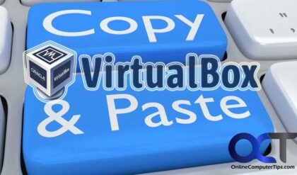 Enable the Copy and Paste Between the Host and Guest VMs in VirtualBox