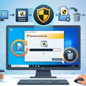 Uninstall stubborn antivirus software