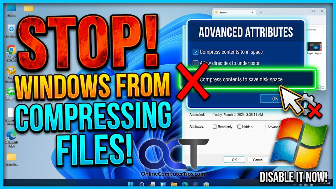 File Compression No Words 3 Ways to Disable Automatic File Compression in Windows