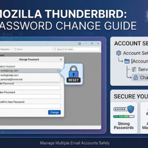 Change your Thunderbird email password