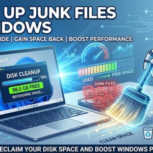 Cleanup your disk in Windows to get your space back