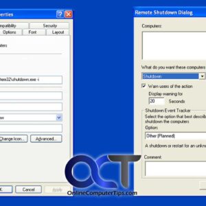 Shutdown Command Graphical Interface