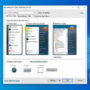 Classic (Open) Shell for Windows