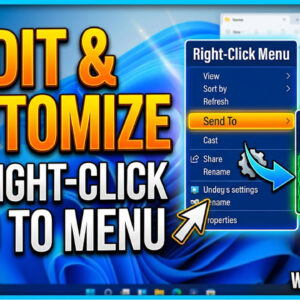 New right click send to options